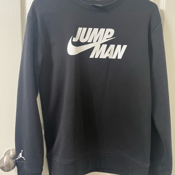 Jordan Other - Boys Nike Air Jordan Black Crewneck Sweater Jumpman Design